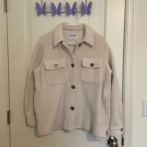 Old Navy‎ women’s soft knit coat — small